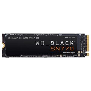 WD_BLACK SN770 1TB NVMe M.2 SSD