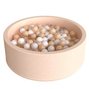 Wonder Space Deluxe Kids Round Ball Pit (No Balls)