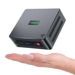 TRIGKEY Micro Computer Intel 11th Generation Processors N5095 Mini PC W11Desktop PC