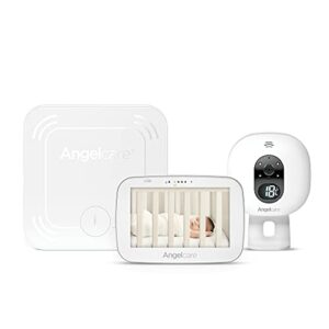 Angelcare Ac527 3-in-1 Baby Movement Monitor with Video White