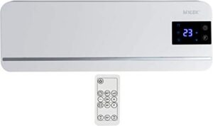 MYLEK 228852A Electric 2kW Over Door Fan Heater Air Curtain/Cooling Fan with LED Display