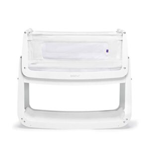 SnuzPod 4 Baby Bedside Crib – White – Safety Tested