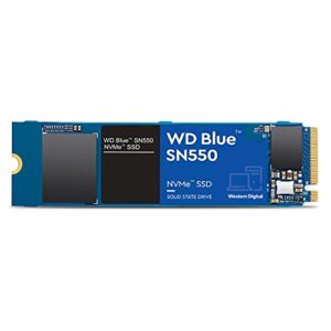 WD_BLUE SN550 1TB M.2 2280 PCIe Gen3 NVMe up to 2400 MB/s read speed