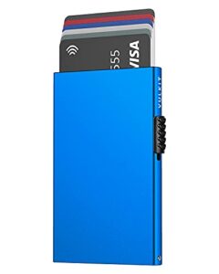 VULKIT Card Wallet for Men Credit Card Holder RFID Blocking Pop Up Card Holder Women Minimalist Wallet Slim RFID Walle