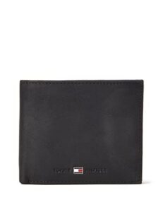 Tommy Hilfiger Men's Johnson Cc Flap and Coin Pocket Travel Accessory-Bi-Fold Wallet