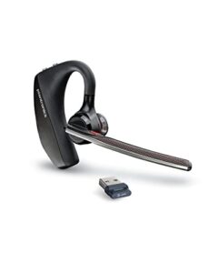 Plantronics Voyager 5200 UC Wireless Headset & Charging Case (Poly) - Single-Ear Bluetooth Headset w/Noise-Canceling Mic - Connect to Mobile/Mac/PC via Bluetooth -Works w/Microsoft Teams