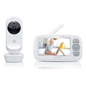 Motorola Ease 34 - Baby Monitor with Camera - 4.3 Inch Video Baby Monitor Display - Night Vision