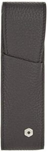 Caran d'Ache Leman Pencil Cases 15 Centimeters Black (Schwarz)