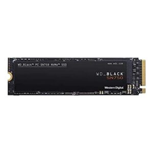 WD_BLACK SN750 1TB M.2 2280 PCIe Gen3 NVMe Gaming SSD up to 3430 MB/s read speed