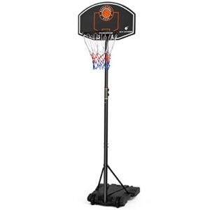 Next Outdoors Junior Portable Basketball Hoop Free Standing Height Adjustable Basketball Stand for Kids