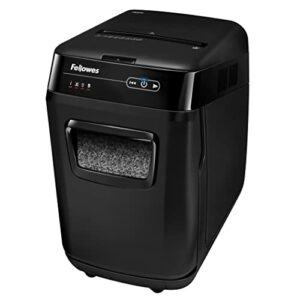 Fellowes Paper Shredder for Home Office Use - 200 Sheet Auto Feed