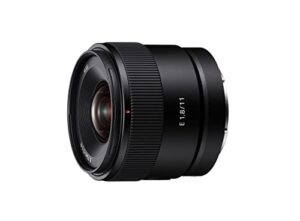 Sony E 11 mm F1.8 | APS-C Wide Angle Prime Lens (SEL11F18)