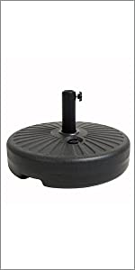 freestanding hold holder round shade square yard