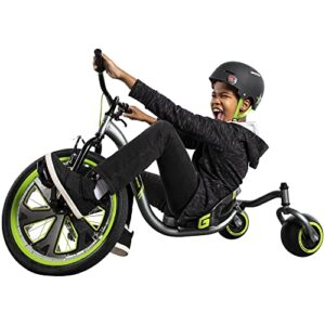 Huffy Green Machine Drift Trike Stunts Drifts and Spins Fun Action Packed Thrill Kart
