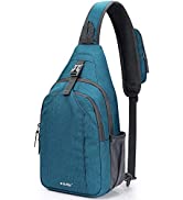 G4Free Sling Bag Backpack Anti Theft Chest Shoulder Bag Crossbody Gym Daypack with Earphone Hole ...