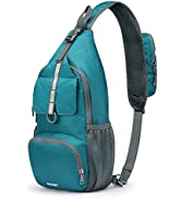 G4Free Lightweight Sling Shoulder Bag Foldable Chest Crossbody Backpack Pack Daypack for Outdoor ...