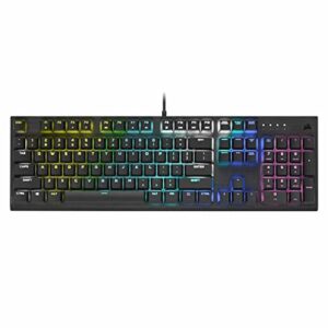 Corsair K60 RGB PRO Mechanical Gaming Keyboard (CHERRY MV Keyswitches: Linear and Fast