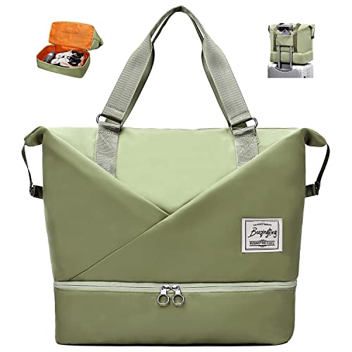 FIORETTO Womens Travel Bag Duffle Bag with Laptop Compartment