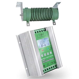 SolaMr 1000W MPPT Wind Solar Hybrid Charge Controller 400W Solar and 600W Wind Hybrid Charge Regulator 12V/24V Auto Identification System Voltage