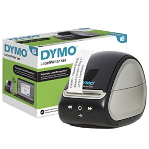 Dymo LabelWriter 550 Label Printer | Label Maker with Direct Thermal Printing | Automatic Label Recognition | Prints Address Labels