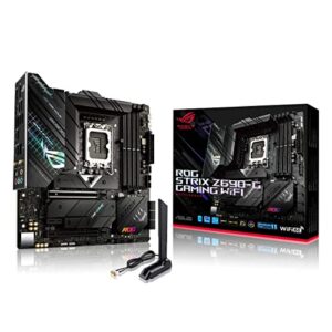ASUS ROG Strix Z690-G Gaming WiFi Intel LGA 1700 M-ATX/MATX Gaming Motherboard
