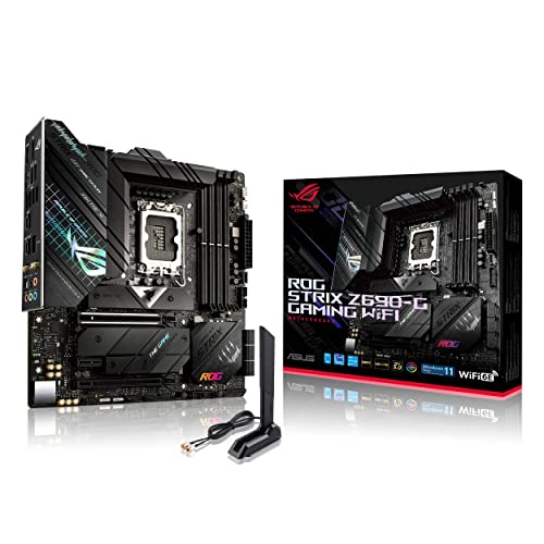 ASUS ROG Strix Z690-G Gaming WiFi Intel LGA 1700 M-ATX/MATX Gaming Motherboard