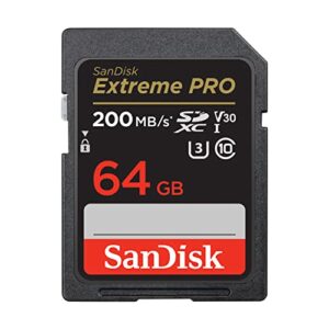 SanDisk 64GB Extreme PRO SDXC card + RescuePRO Deluxe