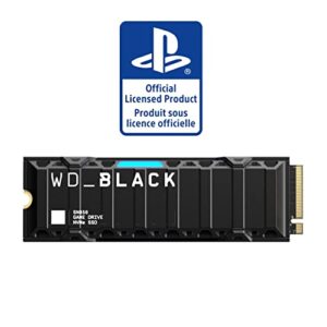 WD_BLACK SN850 1TB NVMe SSD - Officially Licensed for PS5 consoles - up to 7000MB/s