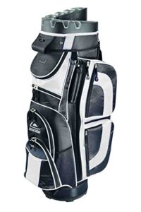 Longridge EZE Kaddy Pro Cart Bag - Black/White