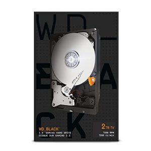 WD_BLACK 2TB Performance 3.5" Internal Hard Drive - 7200 RPM Class