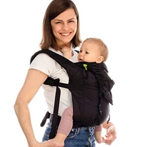 Boba Air Ultra-Lightweight Baby Carrier Backpack & Toddler Carrier Backpack - Baby Carrier 3 Months Plus (7-20kg) - Baby & Toddler Carriers & Accessories for Travelling (Black)