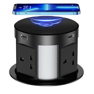 Extension Lead with 2 USB Slots 4 Outlets