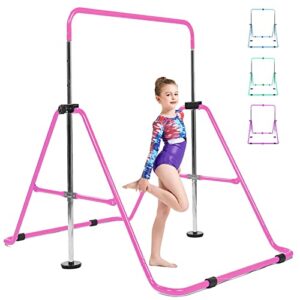 Horizontal Bar Gymnastics Kids Garden Home Reck Stretching Folding Value Gift Set