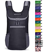 G4Free Outdoor Backpack Multipurpose Daypack Small Hiking Rucksack Mini Bookbags 10L for Adults a...