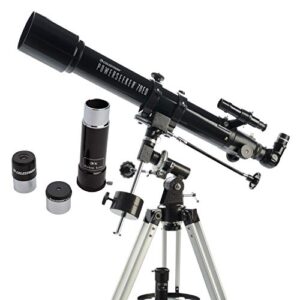 Celestron 21037 PowerSeeker 70EQ Refractor Telescope - Black