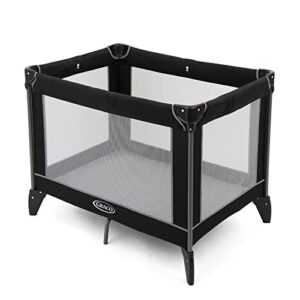 Graco Compact Travel Cot (Birth to 3 Years Approx.) with Signature Graco Push-Button Fold