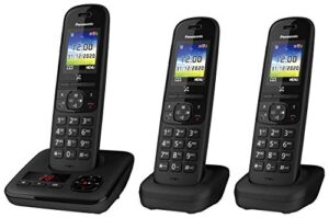 Panasonic KX-TGH723EB Digital Cordless Telephone with Automated Call Block