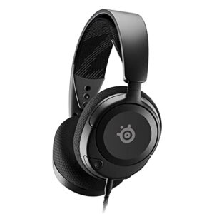 SteelSeries Arctis Nova 1 — Multi-System Gaming Headset — Hi-Fi Drivers — 360° Spatial Audio — AirWeave Memory Foam Ear Cushions — Ultra Lightweight — PC