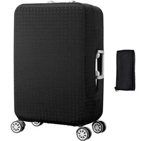 7-Mi Black Suitcase Protective Trolley Case Cover 18"-30" Travel Luggage Sleeve Protecto