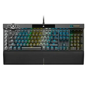 Corsair K100 RGB Optical-Mechanical Gaming Keyboard (CORSAIR OPX Keyswitches: Hyper-fast & Linear