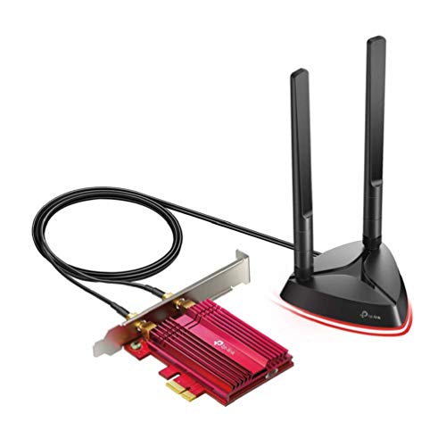 TP-LINK AX3000 Wi-Fi 6 Bluetooth 5.2 PCI Express Adapter with Two Antennas
