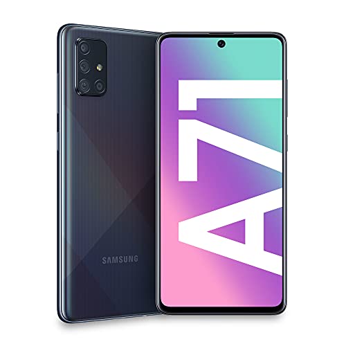 Samsung Galaxy A71 Mobile Phone; Sim Free Smartphone - Prism Crush Black