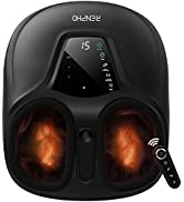 RENPHO Vibrating Foot Massager for Pain and Circulation, Electric Shiatsu Foot Massager with Remo...