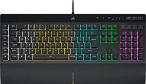 Corsair K55 RGB PRO Wired Membrane Gaming Keyboard (Dynamic Per-Key RGB Backlighting