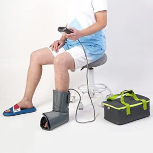 EVERCRYO Foot Cold Compression Therapy Machine Cryo Therapy Ankle Cryo Gel Cuff for Pain Relief