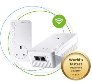devolo Magic 2–2400 Wi-Fi 5 Next: Starter Kit | 4k/ 8k UHD Streaming | Stable Home Working (Up to 2400 Mbps Powerline