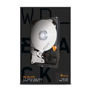 WD_BLACK 4TB Performance 3.5" Internal Hard Drive - 7200 RPM Class