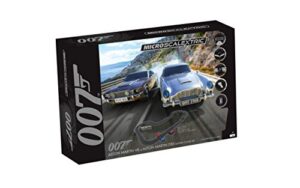 Micro Scalextric G1171M James Bond 007 Race Set - Aston Martin DB5 vs V8