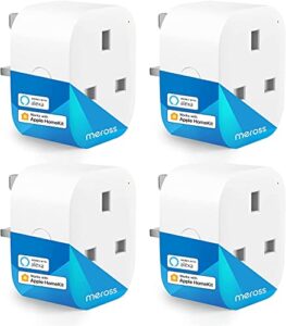meross MSS110 Mini Smart Plug - Meross WiFi Plugs Compatible with HomeKit