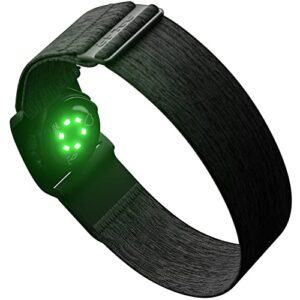 Polar Verity Sense - Optical Heart Rate Monitor Armband for Sport - ANT+ and Dual Bluetooth HRM - Waterproof HR Sensor with only One Button - Compatible with Peloton